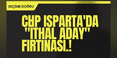CHP Isparta'da 
