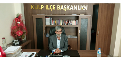 CHP Kulp İlçe Başkanı Mehmet İhsan Sancar: “Üç Fidan’ı Anmak, Demokrasiye Sahip Çıkmaktır”