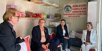 CHP’li Ateş’ten Birleşik Emekliler Sendikası’na ziyaret