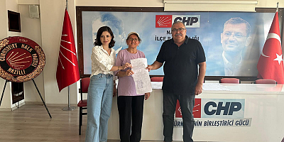 CHP’li Bülbül, Nazilli’de İmamoğlu için imza toplayan vatandaş ile bir araya geldi