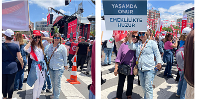 CHP'Lİ DEMİRAĞ: ONLAR YAŞAMDA ONUR,EMEKLİLİKTE HUZUR İSTEDİLER !