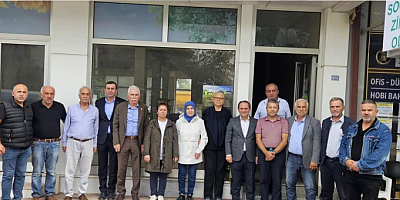 CHP’li Ecevit Keleş’ten Söğütlü Ziraat Odası'na Ziyaret