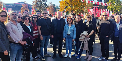 CHP’li Köybaşı, Teröre ve Şiddete Karşı Yaşam Hakkı Mitingi’ne katıldı