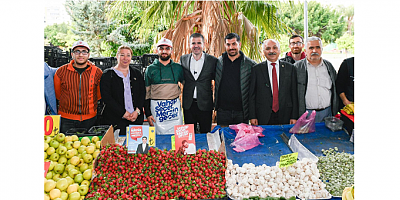 CHP’li Tuncer, Pazartesi Pazarı’nı ziyaret etti