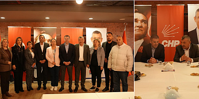 CHP’li Tuncer, Tüm-Bel-Sen yöneticileri ile bir araya geldi