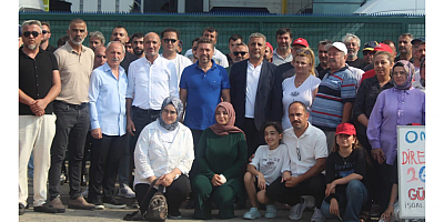 CHP’li Turan: “OMSA Metal işçisinin onurlu mücadelesinde yanlarındayız”