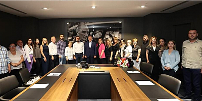 CHP Mezitli İlçe Teşkilatından Başkan Vahap Seçer’e Ziyaret ve Tebrik