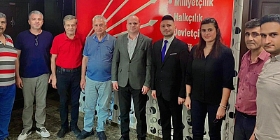 CHP PAYAS İLÇE BAŞKANLIĞI'NA DEĞERLİ ZİYARET