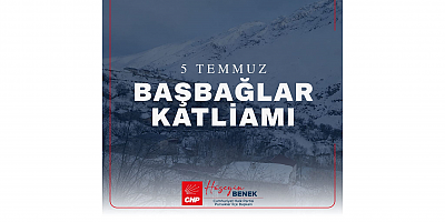 CHP Pursaklar İlçe Başkanı Hüseyin Benek: 