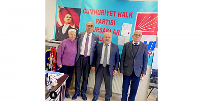 CHP Pursaklar İlçe Başkanı Hüseyin Benek: “Nazik ziyaretleri için teşekkür ederiz”