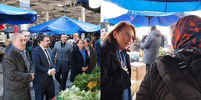 CHP Sakarya Adayları, Çarşamba Pazarında Halkla Buluştu: Sosyal Belediyecilik Sözü Verildi