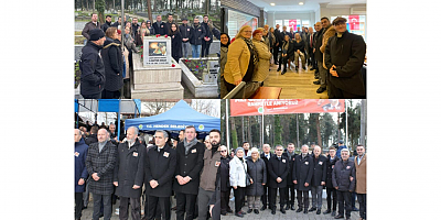 CHP SAKARYA İL BAŞKANI VE HENDEK BELEDİYE BAŞKAN ADAYI, ŞEHİT EMNİYET MÜDÜRÜ ALİ GAFFAR OKKAN’I ANMA TÖRENİNE KATILDI