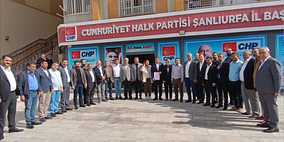 CHP Şanlıurfa İl Örgütü'nden Kılıçdaroğlu'na Tam Destek!