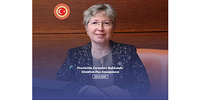 CHP Tekirdağ Milletvekili Nurten Yontar: “Pestisit Kullanımı Halk Sağlığını Tehdit Ediyor, Türkiye Bu Zehirlerden Derhâl Kurtulmalıdır”