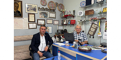 CHP TOKAT MERKEZ İLÇE BAŞKANI AYTEKİN AYAN’DAN CEMALETTİN BİLGİN’E ZİYARET