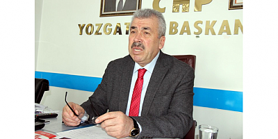 CHP YOZGAT İL BAŞKANI ABDULLAH YAŞAR: “ELEKTRİĞE YÜZDE 25 ZAM, YOZGATLI'NIN EMEĞİNE, SABRINA VE GELECEĞİNE VURULMUŞ BİR DARBEDİR”