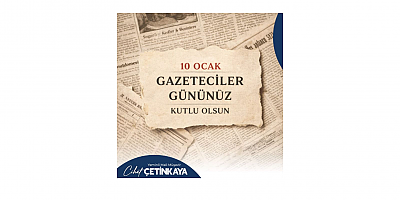 Cihat Çetinkaya: “Özgür Basın, Güvenilir Toplumun Temelidir”