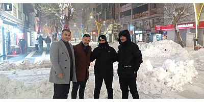 Cihat Hatısaru: Kar Temizleme Çalışmalarının Takipçisiyiz