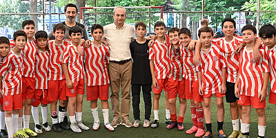 Çocuklar istedi, Başkan Kocagöz yerine getirdi