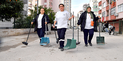 Çukurova’nın temizlik melekleri işbaşında