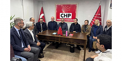 CUMHURİYET HALK PARTİSİ BİGADİÇ İLÇE BAŞKANLIĞINDA ÖNEMLİ ZİYARET