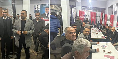 Cumhuriyet Halk Partisi (CHP) Adıyaman İl Başkanı Engin Doğan Besni Kesmetepe’de  Chp seçim bürosunun açılışına katıldı.