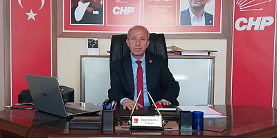 CUMHURİYET HALK PARTİSİ OĞUZLAR İLÇE BAŞKANI TALİP KARADENİZ: 