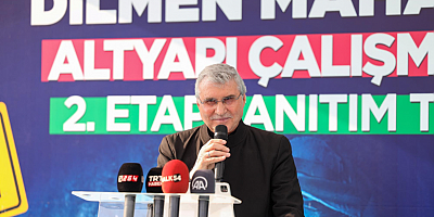 Dev altyapı projesinde sona doğru: “60 milyon TL’lik proje ile Erenler’in altyapı geleceği garanti altında”