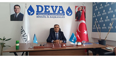 DEVA Partisi Bingöl İl Başkanı Nihat Baraç: 17 Ağustos’un Ardından Bize Düşen Unutmamak Ve Hazırlanmaktır