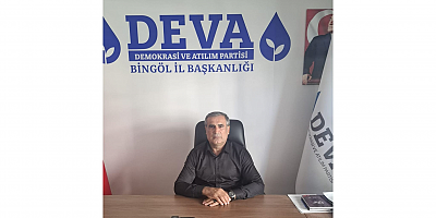 DEVA Partisi Bingöl İl Başkanı Nihat Baraç: Halepçe insanlık vicdanında kapanmayacak bir yaradır
