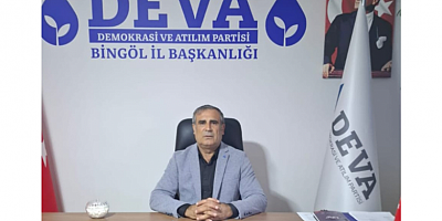 DEVA Partisi Bingöl İl Başkanı Nihat Baraç: “Kadınların Eşitliği Toplumun Geleceğini Belirler”