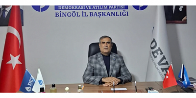 DEVA Partisi Bingöl İl Başkanı Nihat Baraç’tan Kurban Bayramı Mesajı: “Toplumun Her Kesimi Adalet ve Refah Bekliyor”