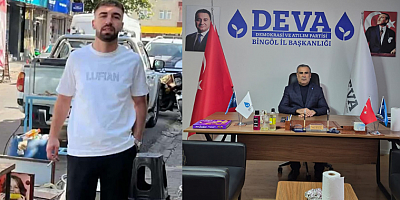 DEVA Partisi Bingöl İl Başkanı Nihat Baraç'tan Taner Balat çağrısı