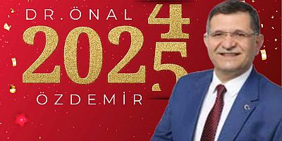 Dr. Önal Özdemir’den Yeni Yıl Mesajı: “2025, Emek, Demokrasi ve Barışın Yılı Olsun”