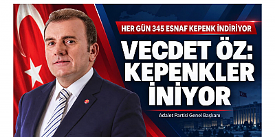 Dr. Vecdet Öz: Kepenkler İniyor
