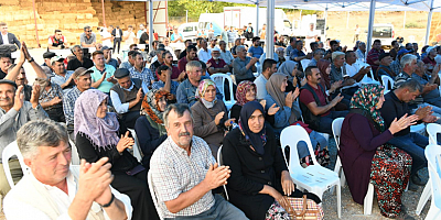 Dursunbeyli üreticiye damızlık küçükbaş hayvan desteği