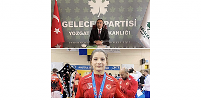 ELİF SUDE ELMALI’DAN TARİHİ ZAFER: “SPORDA KADIN GÜCÜNÜN ZAFERİ YOZGAT’TAN YÜKSELDİ”