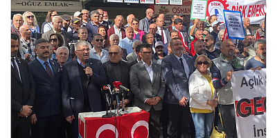EMEKLİLERİN GEÇİM İSYANI ISPARTA MEYDANLARINDA   CHP ISPARTA MİLLETVEKİLİ YALIM HALICI: EMEKLİ AKP İKTİDARI SEBEBİYLE AÇ VE YOKSUL!