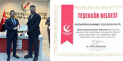 Emre Öztürk: “Şahinbey Teşkilatımızla Birlikte Başaracağız, Birlikte Güçlü Olacağız”