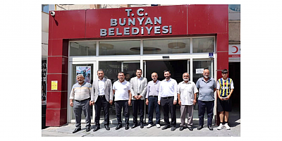 Erdal Altun’dan Bünyan Belediye Başkanı Selahattin Metin’e Ziyaret