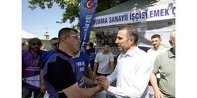 ERDAL ALTUN: “SAVUNMA SANAYİİNİN YÜKÜNÜ OMUZLAYAN EMEKÇİLERİMİZİN HER ZAMAN YANINDAYIZ”