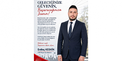 Erdinç Keskin: YKS’ye Girecek Tüm Gençlerimize Başarılar Diliyorum