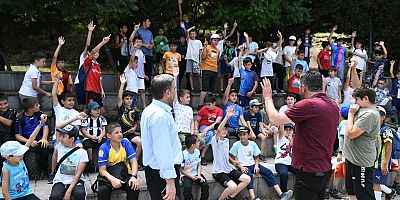 Ertuğrul Başkan Çocuklarla Piknikte