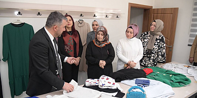 Ertuğrul Başkan’dan Altınova Hanım Evine Ziyaret