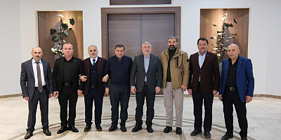 Esnaf temsilcilerinden Başkan Aşgın’a ziyaret