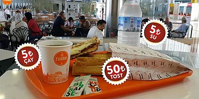 Fırıntaş Kafe, Koca Seyit Havalimanı’nda açıldı