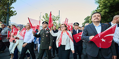 GAZİ ŞEHİRLİLER, DESTANSI DİRENİŞ 15 TEMMUZ’DA MEYDANLARDAYDI