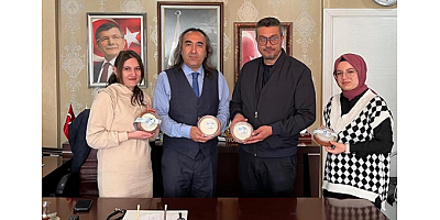 Gelecek Partisi İl Başkanı Ömer Aydoğmuş’a Can Süt’ten Ziyaret