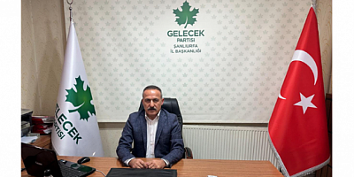 Gelecek Partisi Şanlıurfa İl Başkanı Hidayet Baysal’dan 24 Temmuz Gazeteciler ve Basın Bayramı Mesajı