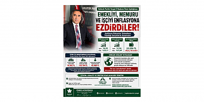 Gelecek Partisi Yozgat İl Başkanı Ömer Aydoğmuş: 